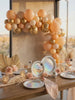Golden Hour Balloon Garland Kit: Warm Sunset Themed Party Decor
