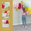 Back to School Balloon Garland Kit | DIY Classroom Vibes Decor | Teacher Door Display + Stars | School Party Arch | 100 days Last day