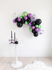 Purple and Green Balloon Garland Kit
