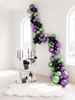 Purple and Green Balloon Garland Kit