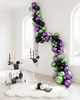 Purple and Green Balloon Garland Kit