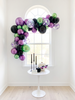Purple and Green Balloon Garland Kit