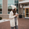 X-Ray Tech Beanie – Cozy Plush Lined Winter Hat for Medical Professionals