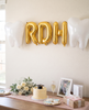 RDH Graduation Balloon Set with Tooth Balloons | Dental Hygienist Graduation Party Decor
