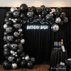 RIP to My Youth Black Latex Balloons – 12” Over-the-Hill & Spooky Birthday Decor