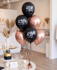 Multi Pack - Death to my 20s party decorations, Youth Twenties RIP Party, Black balloon bouquet, RIP to my youth Black balloon party for her