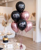 Multi Pack - Death to my 20s party decorations, Youth Twenties RIP Party, Black balloon bouquet, RIP to my youth Black balloon party for her