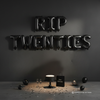 RIP Twenties, RIP 30s, Funeral for My Youth Theme – 16” Foil Balloon Letters