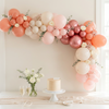 Rosewood Blush Balloon Garland Kit – Rose Gold & Blush Pink Balloon Arch