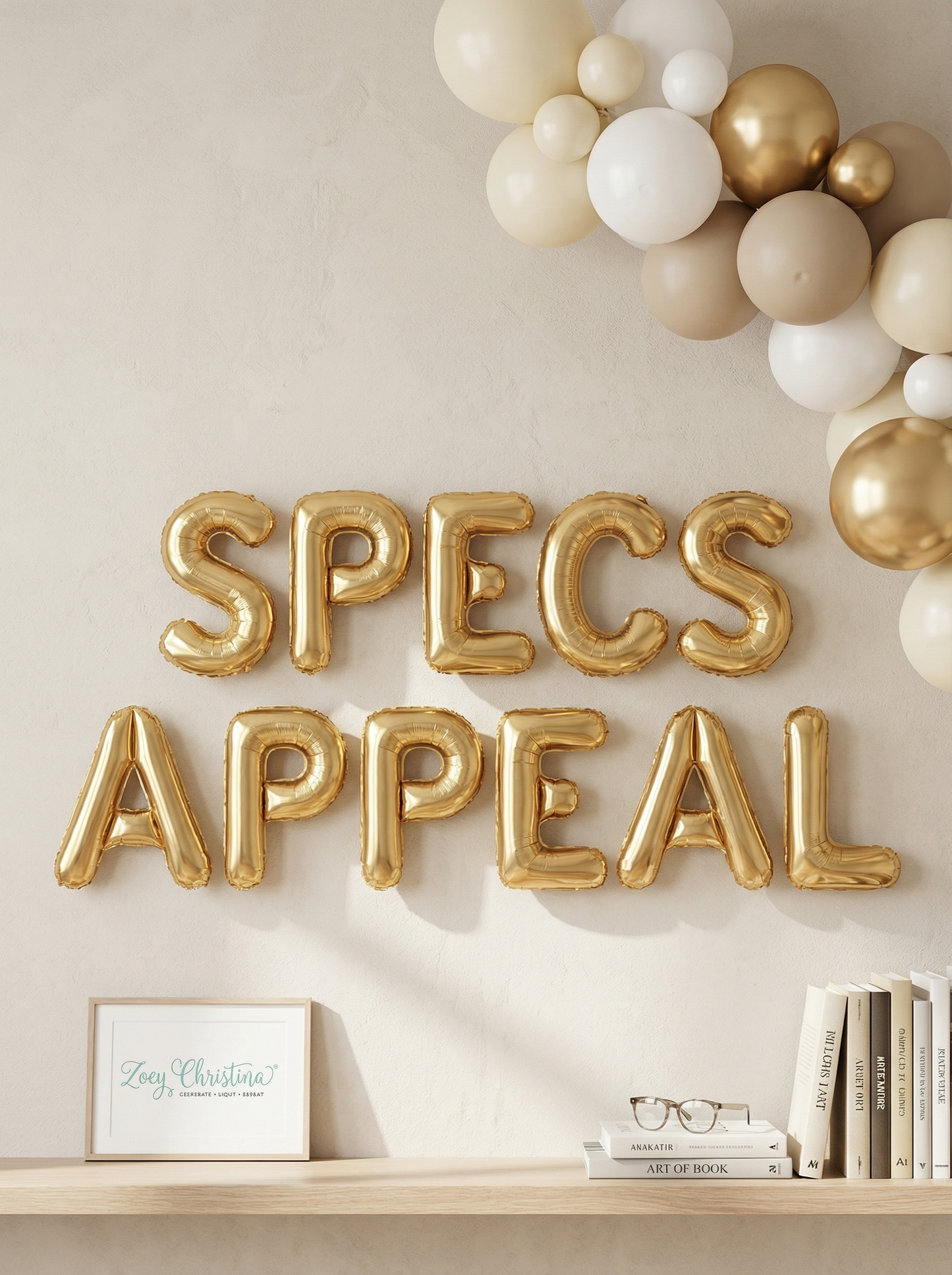 Optometry Foil Letter Balloon Kits – Graduation & Eye Care Celebration Decor