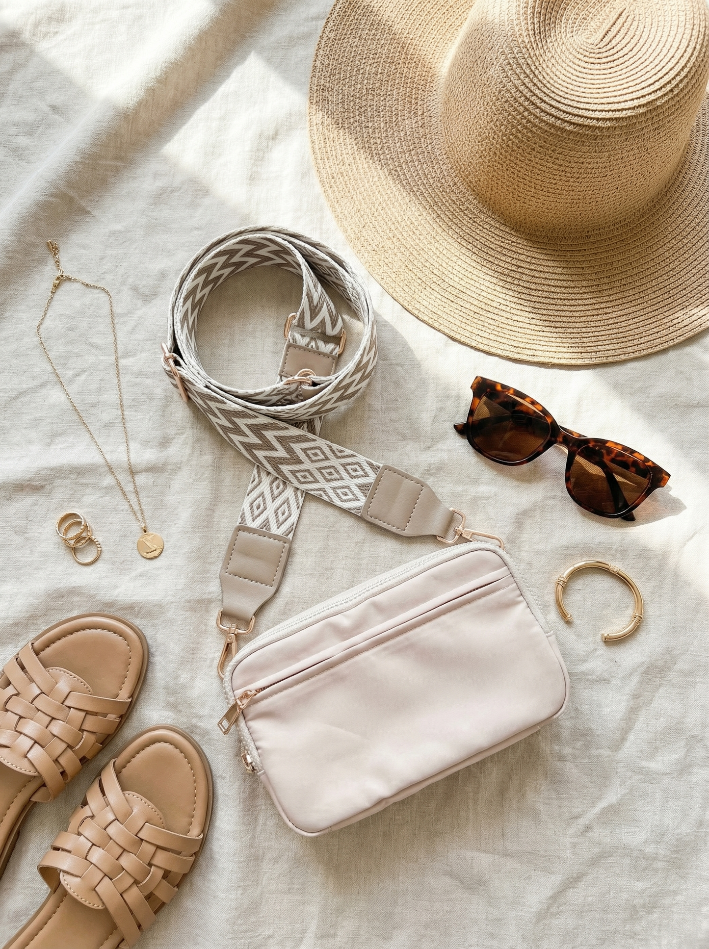 Adjustable Add-On Bag Straps - Crossbody Purse Straps - Stylish Options for Shoulder, Crossbody, or Handbags