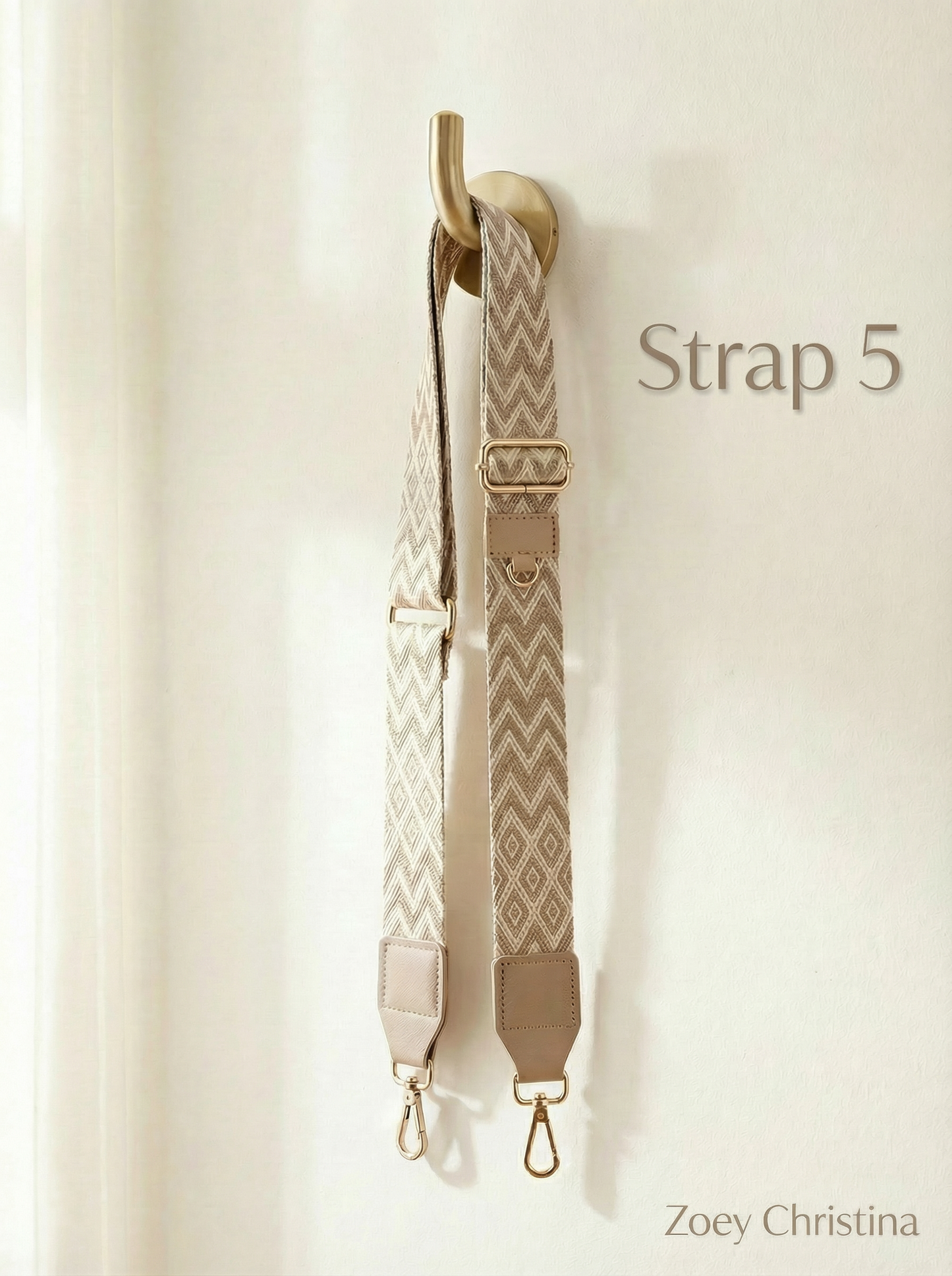 Adjustable Add-On Bag Straps - Crossbody Purse Straps - Stylish Options for Shoulder, Crossbody, or Handbags