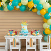 Beachy Balloon Garland – Summer Party Decor with Cool Coastal Colors