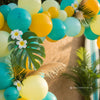Beachy Balloon Garland – Summer Party Decor with Cool Coastal Colors
