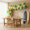 Beachy Balloon Garland – Summer Party Decor with Cool Coastal Colors