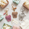 Sparkly Tooth Keychain – Dental-Inspired Sequin Charm for Dental Assistants, Hygienists & Tooth Lovers