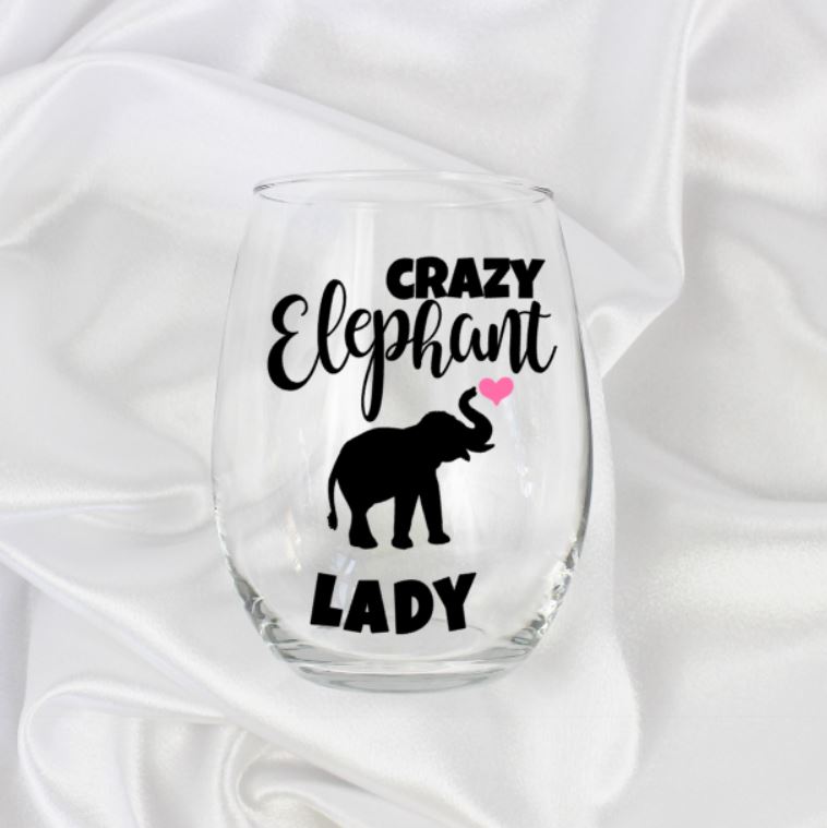 Elephant gifts for women, Crazy Elephant Lady the fur crazy collection