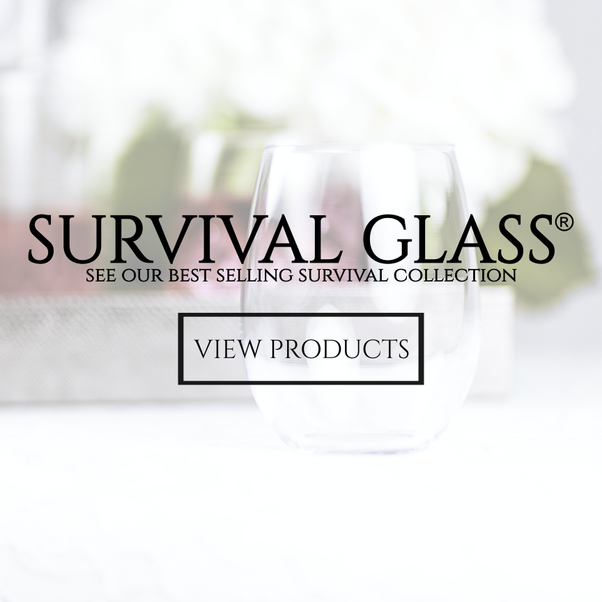 survival glass wine glasses